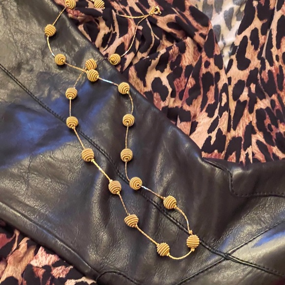 PLUS SIZE!!🔥SALE🔥LANE BRYANT LEOPARD ANIMAL PRINT JERSEY WRAP DRESS SZ 26/2 - Picture 2 of 12